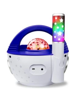 RockJam RockJam 10-Watt Rechargeable Bluetooth Karaoke Machine With Wireless Microphone, Voice Changing Effects & LED Lights - Blue 12 RockJam RockJam 10-Watt Rechargeable Bluetooth Karaoke Machine With Wireless Microphone, Voice Changing Effects & LED Lights - Blue -Fun Puzzle For Children Shop VKA7T SQ4 0000000020 BLUE SLd1