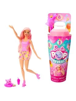 Barbie Pop Reveal Fruit Series - Strawberry Lemonade Scented Doll & Surprises