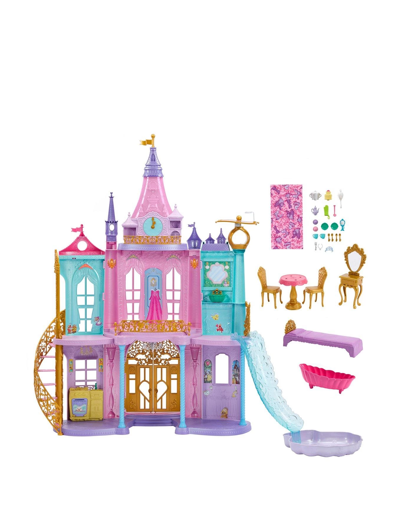 Disney Princess Magical Adventures Castle Playset - 4ft Tall 4 Disney Princess Magical Adventures Castle Playset - 4ft Tall - Image 2
