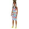 Barbie Fashionista Doll - #210 With Bun And Crochet Halter Dress -Fun Puzzle For Children Shop VKLYJ SQ2 0000000099 N A SLf