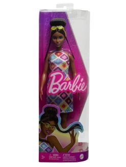 Barbie Fashionista Doll - #210 With Bun And Crochet Halter Dress -Fun Puzzle For Children Shop VKLYJ SQ7 0000000099 N A SLd4