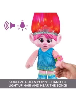 DreamWorks Trolls Band Together Hair Pops Showtime Surprise Plush - Queen Poppy 10 DreamWorks Trolls Band Together Hair Pops Showtime Surprise Plush - Queen Poppy -Fun Puzzle For Children Shop VKLZ4 SQ4 0000000099 N A SLd1