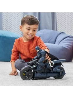 Batman Transforming Batcycle (12" Scale Compatible) -Fun Puzzle For Children Shop VKM04 SQ5 0000000099 N A SLd2