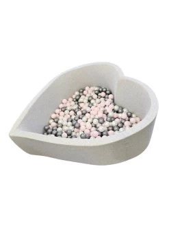 Smart Set Big Heart Ball Pit - Pink With 400 Balls - 6 Cm