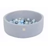 Joy Soft Ball Pit- Light Grey With 200 Balls - 6 Cm -Fun Puzzle For Children Shop VKNYQ SQ1 0000000099 N A RSr