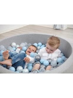 Joy Soft Ball Pit- Light Grey With 200 Balls - 6 Cm -Fun Puzzle For Children Shop VKNYQ SQ3 0000000099 N A SLd