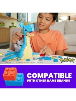 Mega Bloks Mega Pokemon Building Set - Lapras 13 Mega Bloks Mega Pokemon Building Set - Lapras -Fun Puzzle For Children Shop VKOXO SQ6 0000000099 N A SLd3