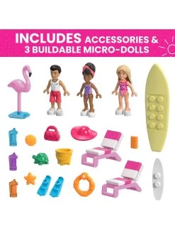 Mega Bloks Mega Barbie Building Set - Malibu Dream Boat -Fun Puzzle For Children Shop VKOXQ SQ4 0000000099 N A SLd1