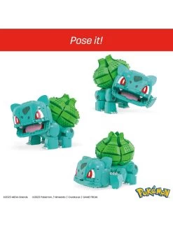 Mega Bloks Mega Pokemon Building Set - Jumbo Bulbasaur -Fun Puzzle For Children Shop VKOXU SQ3 0000000099 N A SLd