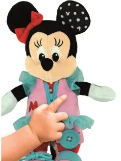 Clementoni Minnie Activity Plush - Montessori -Fun Puzzle For Children Shop VKPCS SQ4 0000000099 N A SLd1