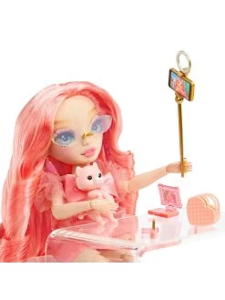 Rainbow High New Friends Fashion Doll- Pinkly Paige (Pink) -Fun Puzzle For Children Shop VL09D SQ5 0000000099 N A SLd2