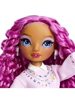Rainbow High New Friends Fashion Doll- Lilac Lane (Purple) -Fun Puzzle For Children Shop VL09E SQ4 0000000099 N A SLd1