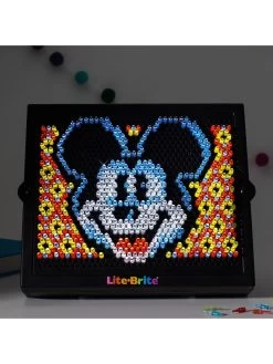 Lite Brite Super Bright HD Disney 100! Special Edition -Fun Puzzle For Children Shop VL4HD SQ7 0000000088 NO COLOR SLd4