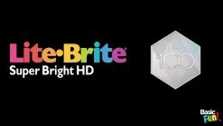 Lite Brite Super Bright HD Disney 100! Special Edition -Fun Puzzle For Children Shop VL4HD SQ8 0000000088 NO COLOR DVvL