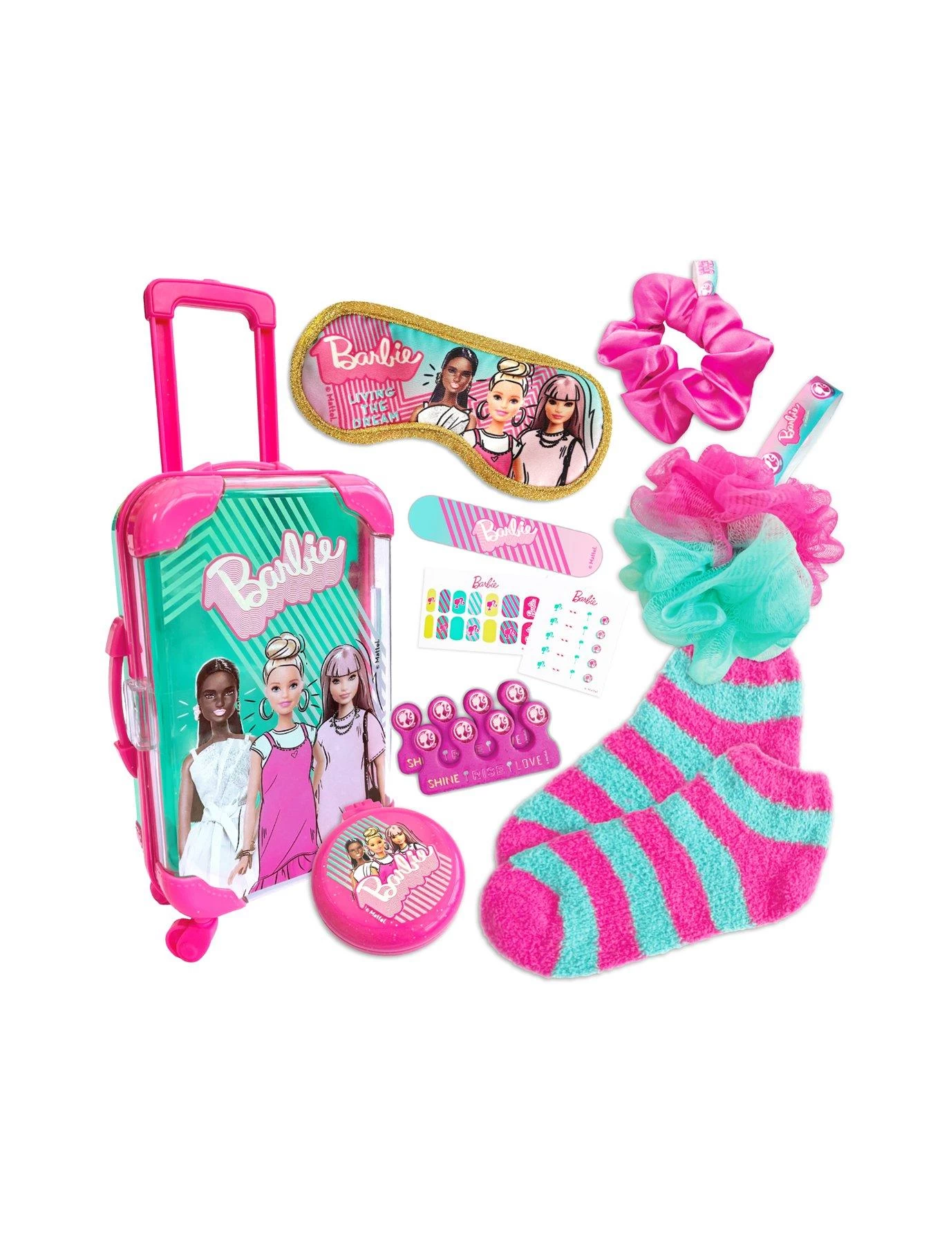 Barbie Sleepover Set Mini Trolley Case 6 Barbie Sleepover Set Mini Trolley Case - Image 4
