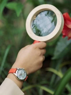 Tikkers X WWF - Elephant Dial Watch -Fun Puzzle For Children Shop VLBVR SQ3 0000000017 RED MDd