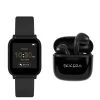 Tikkers Teen Series 10 Black Smart Watch And Earbuds Set -Fun Puzzle For Children Shop VLBVY SQ1 0000000004 BLACK SLf