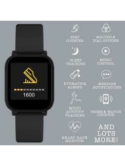 Tikkers Teen Series 10 Black Smart Watch And Earbuds Set -Fun Puzzle For Children Shop VLBVY SQ3 0000000004 BLACK MDd