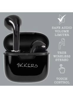 Tikkers Teen Series 10 Black Smart Watch And Earbuds Set -Fun Puzzle For Children Shop VLBVY SQ4 0000000004 BLACK SLd