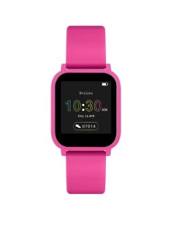 Tikkers Teen Series 10 Pink Silicone Strap Smart Watch