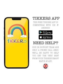 Tikkers Teen Series 10 Pink Silicone Strap Smart Watch -Fun Puzzle For Children Shop VLBVZ SQ4 0000000063 PINK SLd