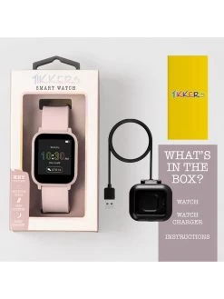 Tikkers Teen Series 10 Nude Silicone Strap Smart Watch -Fun Puzzle For Children Shop VLBW2 SQ5 0000000159 NUDE SLd1