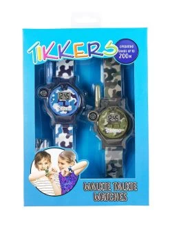 Tikkers Blue And Green Camo Boys Walkie Talkie Set -Fun Puzzle For Children Shop VLBW3 SQ6 0000000029 MULTI SLd2