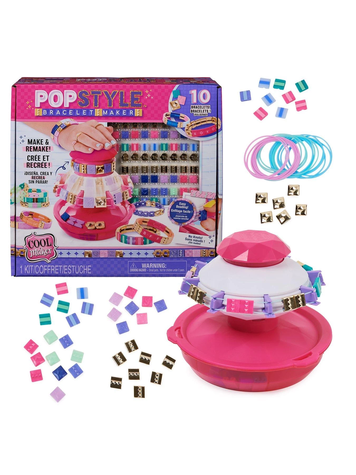 Cool Maker Pop Tile Bracelet Set 3 Cool Maker Pop Tile Bracelet Set