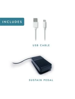 Carry-On 49 Key Folding Piano With Touch Sensitive Keys - Black -Fun Puzzle For Children Shop VLGAA SQ4 0000000099 N A SLd2