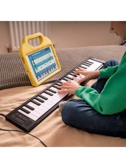 Carry-On 49 Key Folding Piano With Touch Sensitive Keys - Black -Fun Puzzle For Children Shop VLGAA SQ5 0000000099 N A SLd3
