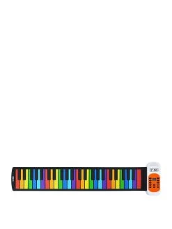 3rd Avenue Soft Touch Rainbow Piano - 49 Keys