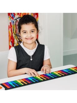 3rd Avenue Soft Touch Rainbow Piano - 49 Keys -Fun Puzzle For Children Shop VLGAC SQ6 0000000099 N A SLd4