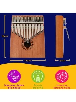 A-Star 21 Note Kalimba Thumb Piano Gift Pack -Fun Puzzle For Children Shop VLGAD SQ3 0000000099 N A SLd1