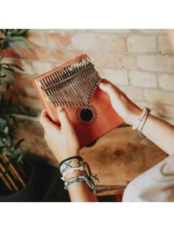 A-Star 21 Note Kalimba Thumb Piano Gift Pack -Fun Puzzle For Children Shop VLGAD SQ4 0000000099 N A SLd2