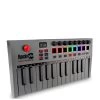 RockJam 25 Key USB And Bluetooth MIDI Keyboard Controller With 8 Backlit Drum Pads -Fun Puzzle For Children Shop VLGAH SQ1 0000000005 GREY SLf