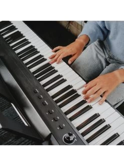 Axus 88 Key Portable Digital Piano Package In Black With Stand, Headphones And Bench -Fun Puzzle For Children Shop VLGAK SQ5 0000000099 N A SLd3