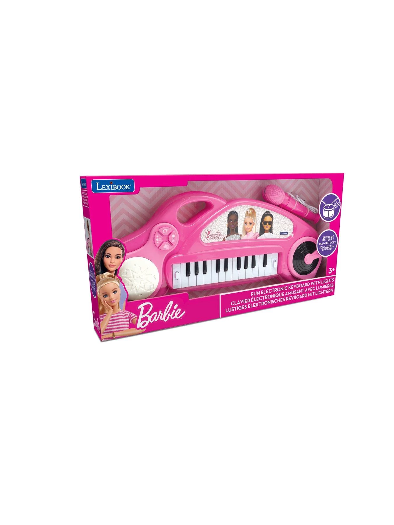 Barbie Fun Electronic Keyboard With Lights 6 Barbie Fun Electronic Keyboard With Lights - Image 4