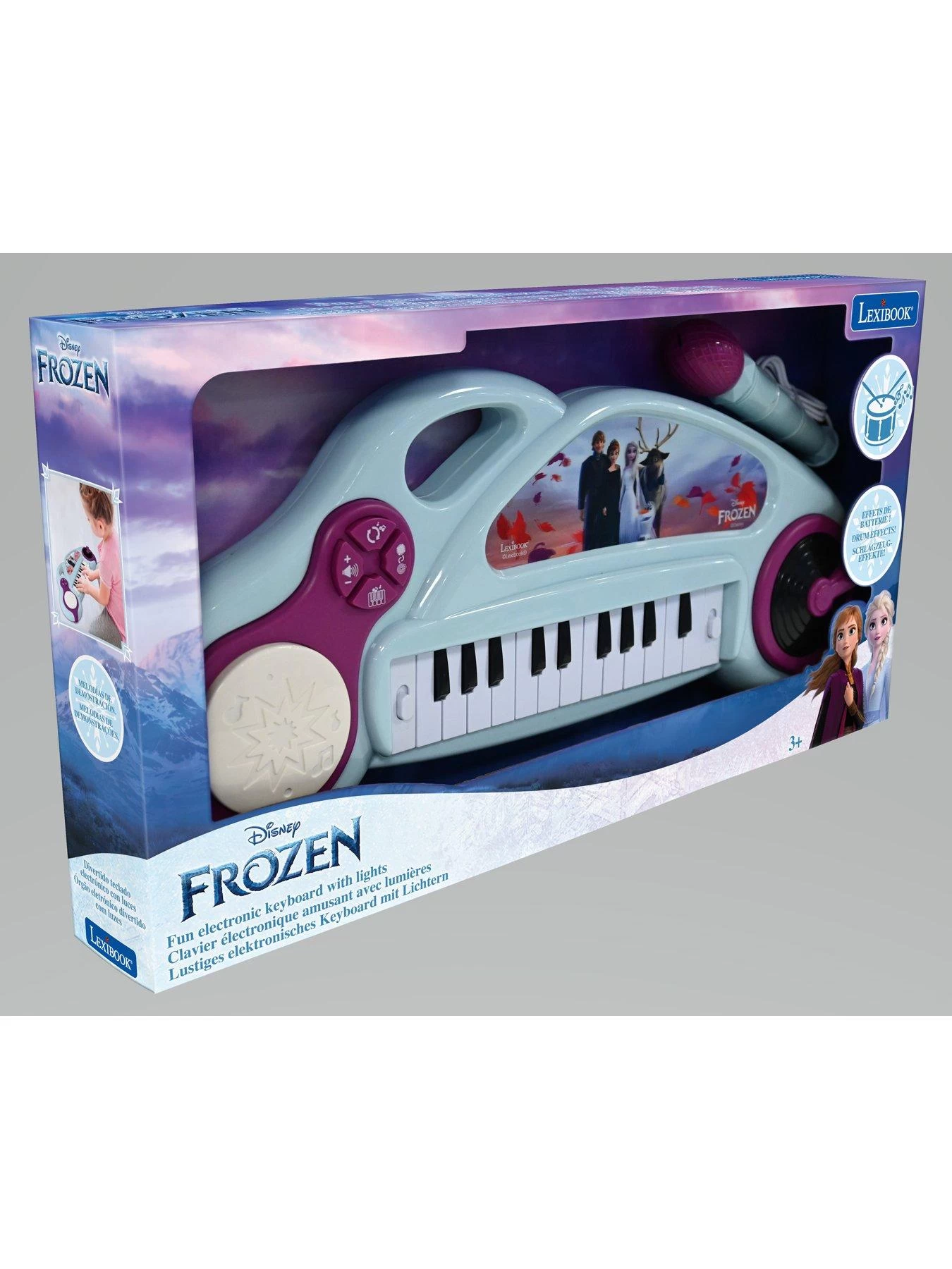 Disney Frozen Frozen Fun Electronic Keyboard With Lights 4 Disney Frozen Frozen Fun Electronic Keyboard With Lights - Image 2