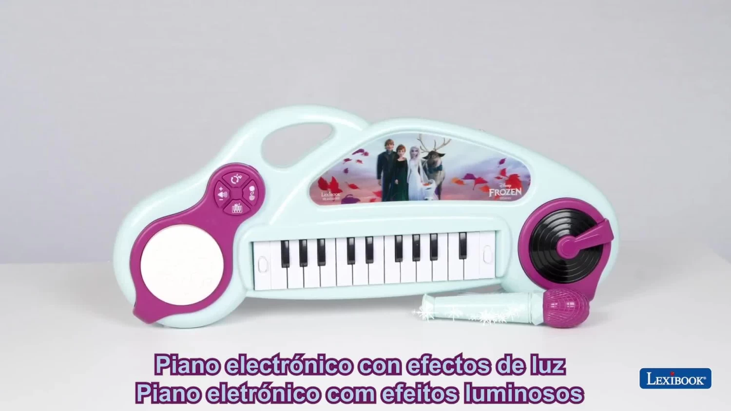 Disney Frozen Frozen Fun Electronic Keyboard With Lights 8 Disney Frozen Frozen Fun Electronic Keyboard With Lights - Image 6