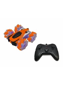 Lexibook Crosslander 360 - Rechargeable And Programmable Radio-Controlled Stunt Car With Lights.