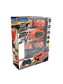 Lexibook Crosslander 360 - Rechargeable And Programmable Radio-Controlled Stunt Car With Lights. -Fun Puzzle For Children Shop VLIL3 SQ6 0000000099 N A SLd3