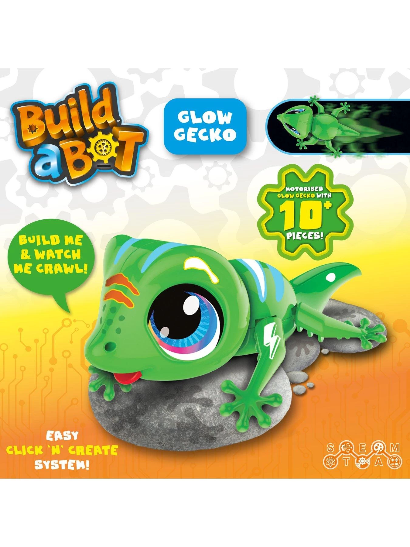 Build-a-Bot Build A Bot Glow Gecko 5 Build-a-Bot Build A Bot Glow Gecko - Image 3
