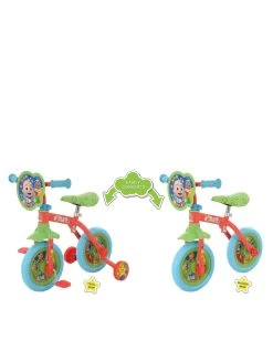 Cocomelon 2-in-1 10" Training Bike