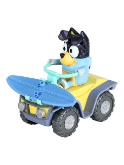 Bluey Vehicle And Figure Pack Beach Quad With Bandit & Accessory -Fun Puzzle For Children Shop VM3QK SQ5 0000000099 N A SLd2