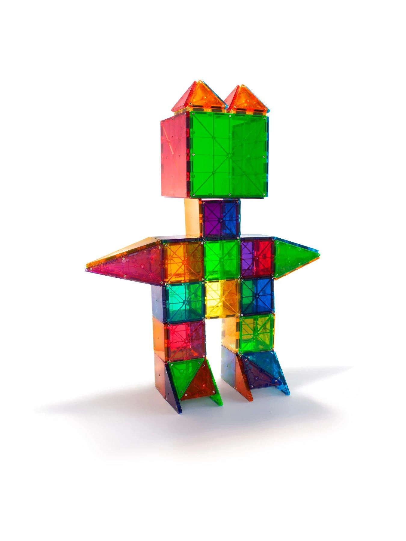 Magna-Tiles Clear Colours 100 Piece Set 5 Magna-Tiles Clear Colours 100 Piece Set - Image 3