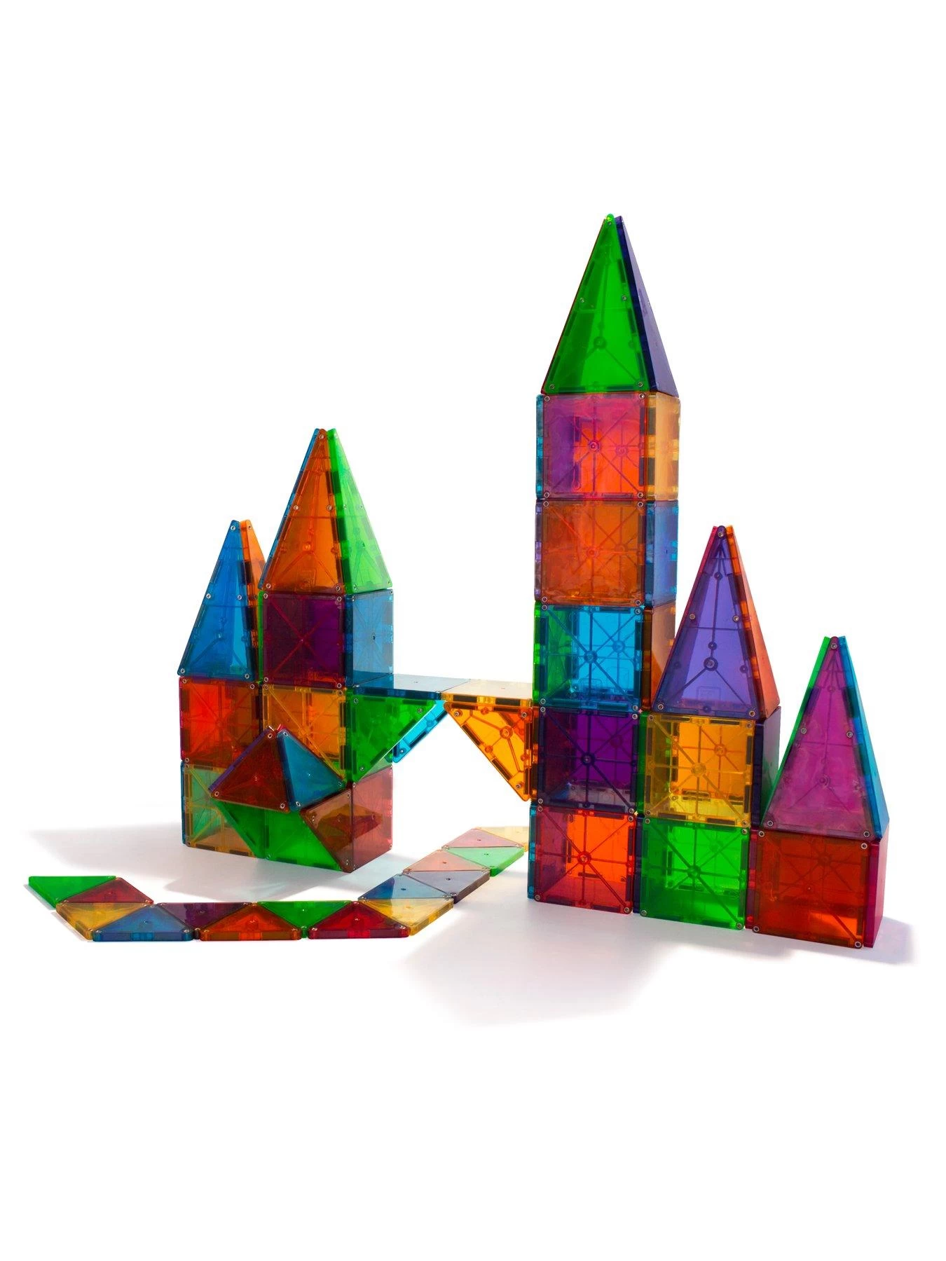 Magna-Tiles Clear Colours 100 Piece Set 6 Magna-Tiles Clear Colours 100 Piece Set - Image 4