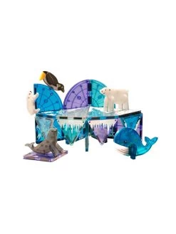 Magna-Tiles Arctic Animals 25-Piece Set -Fun Puzzle For Children Shop VM4B1 SQ4 0000000099 N A SLd1