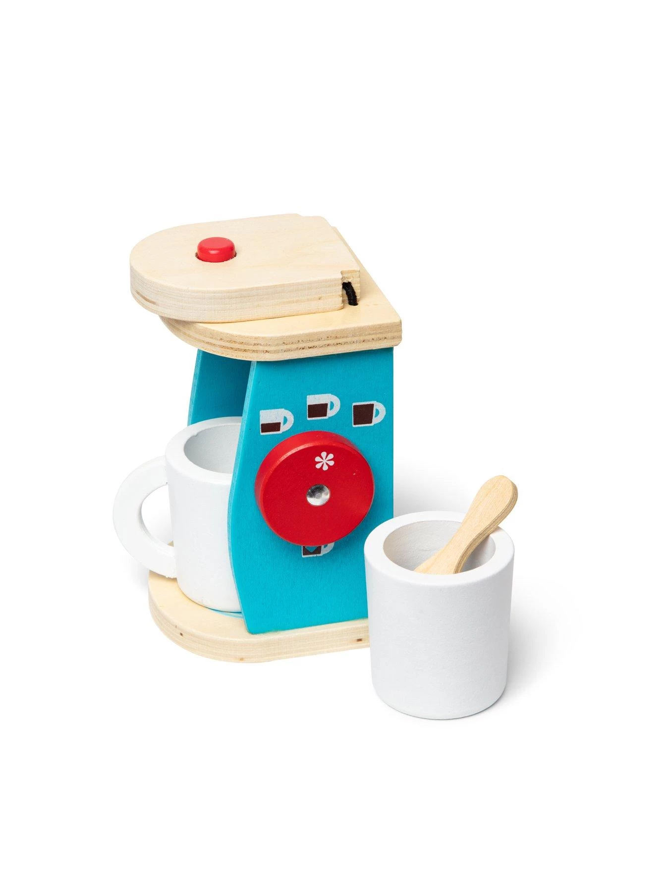 Melissa & Doug Wooden Brew & Serve Coffee Set 4 Melissa & Doug Wooden Brew & Serve Coffee Set - Image 2
