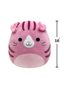 Squishmallows 16" Squishmallows Geraldine - Pink Scottish Fold Cat -Fun Puzzle For Children Shop VN7RG SQ6 0000000099 N A SLd3