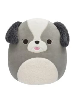 Squishmallows 12" Squishmallows Malu - Grey Shih-Tzu